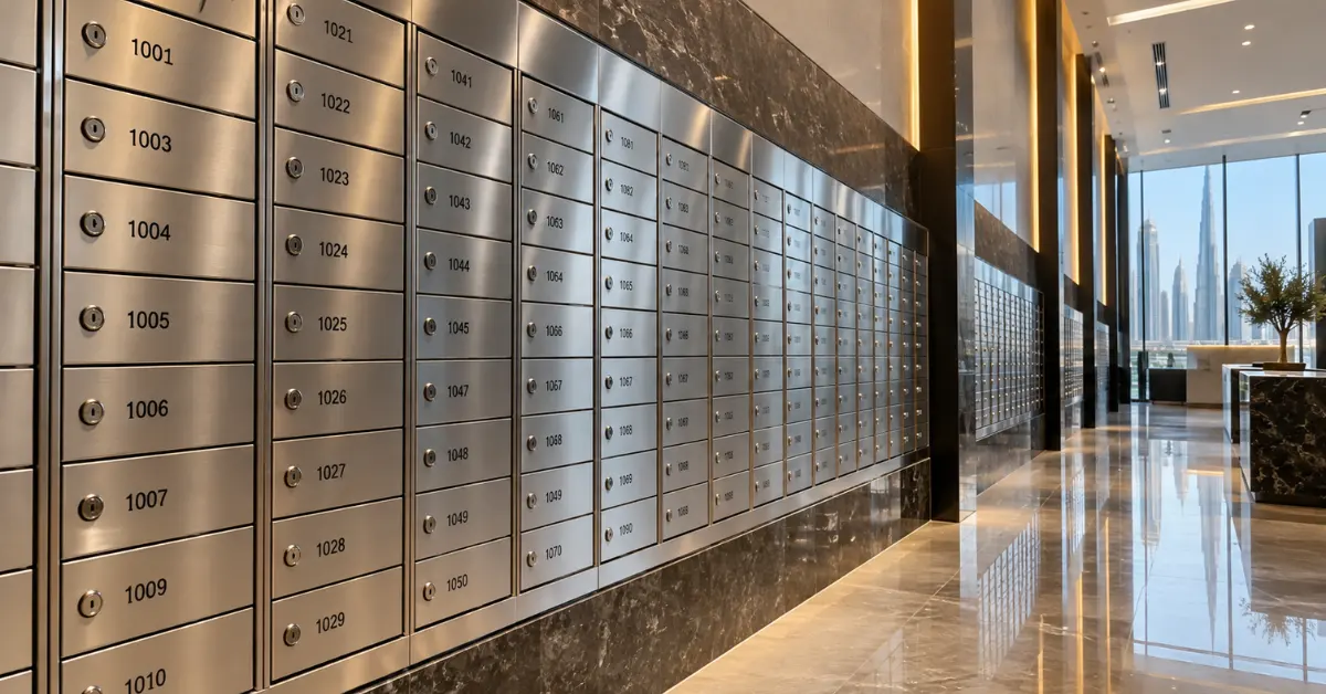 Emirates Post P.O. Box in Dubai