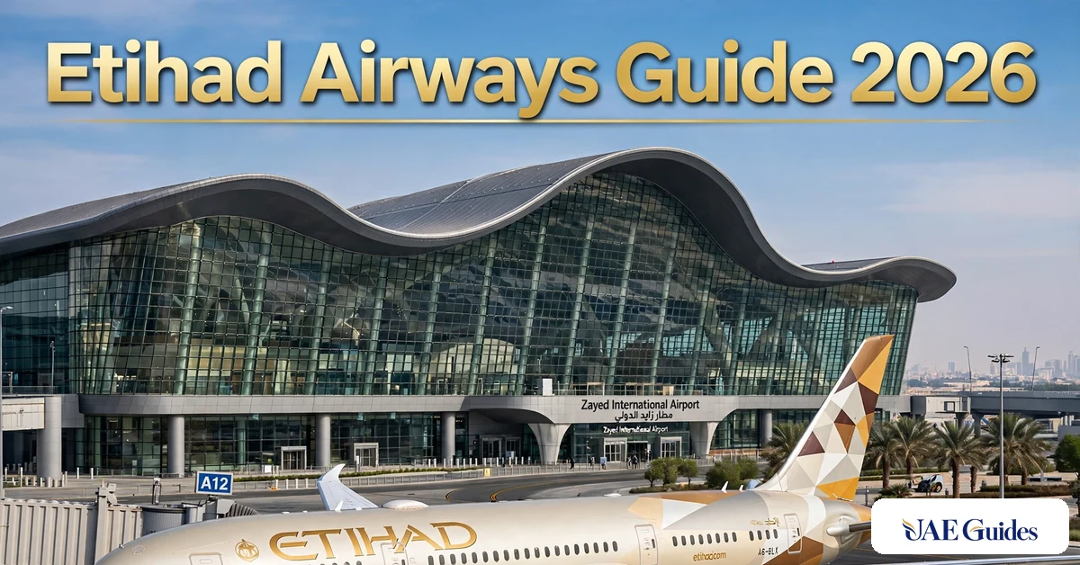 Etihad Airways aircraft at Zayed International Airport, Abu Dhabi.